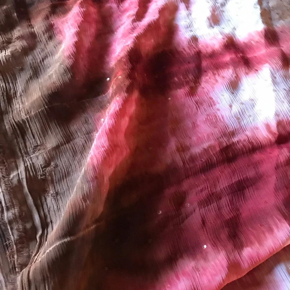Tie-Dye Chiffon Fabric
